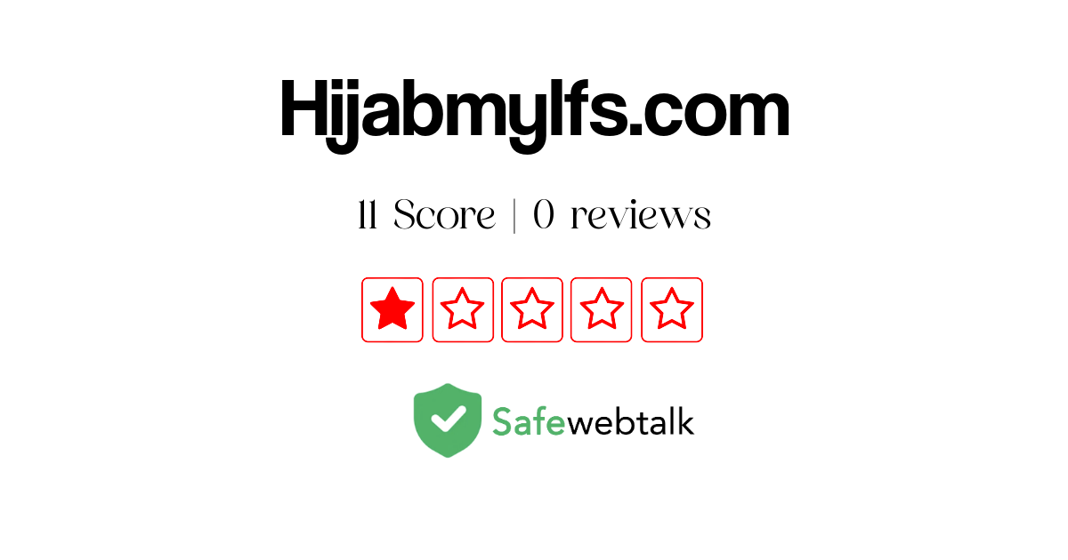 Hijabmylfs Review Legit Or Scam Suspicious Website