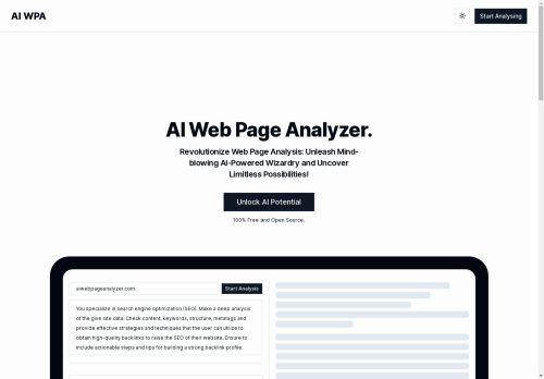 aiwebpageanalyzer.com Reviews & Scam