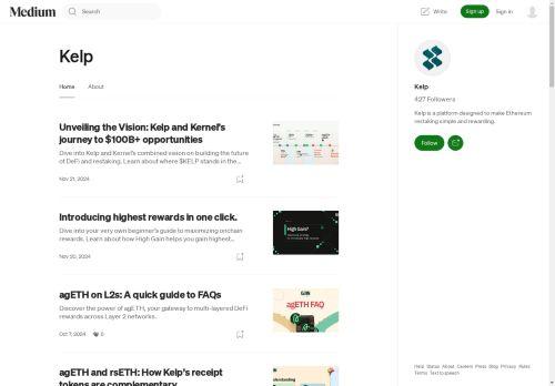 blog.kelpdao.xyz Reviews & Scam