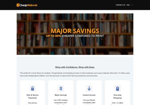 cheapmeebook.com Reviews & Scam