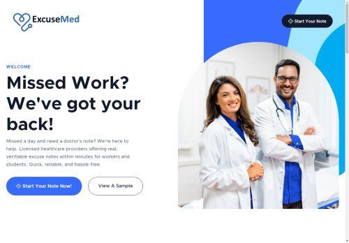 excusemed.com Reviews & Scam