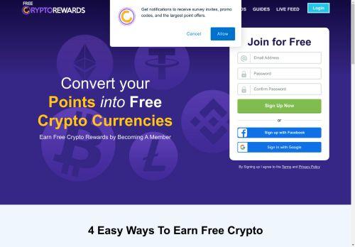 freecryptorewards.com Reviews & Scam