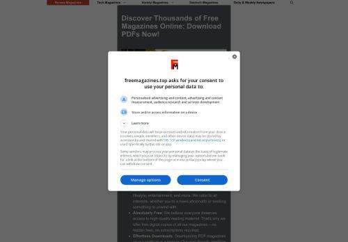 freemagazines.top Reviews & Scam