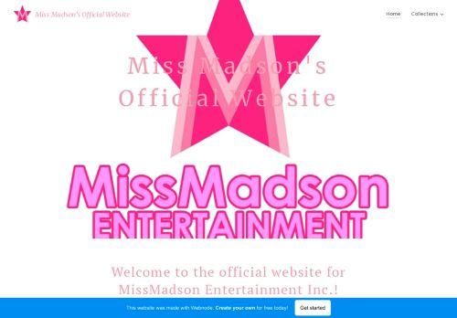 miss-madson-official-website.webnode.page Reviews & Scam