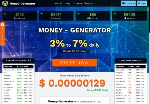 money-generator.me Reviews & Scam