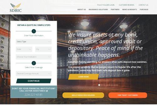 safedepositboxinsurance.com Reviews & Scam