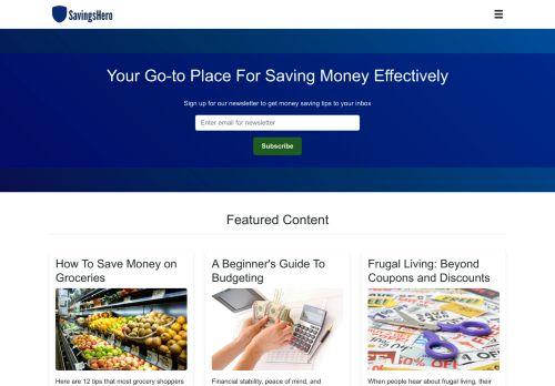 savingshero.org Reviews & Scam