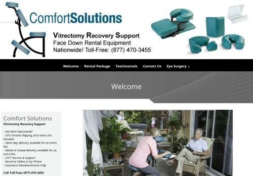 Comfort Solutions - Face Down Recovery Solutions Service