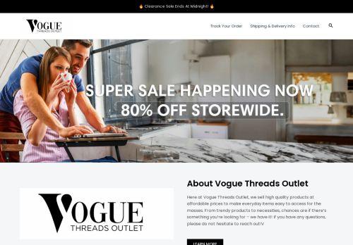 voguethreadsoutlet.com Reviews & Scam