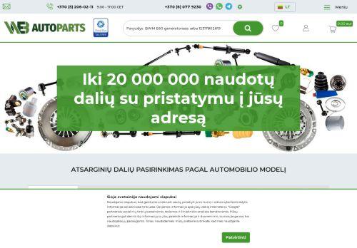 webautoparts.lt Reviews & Scam