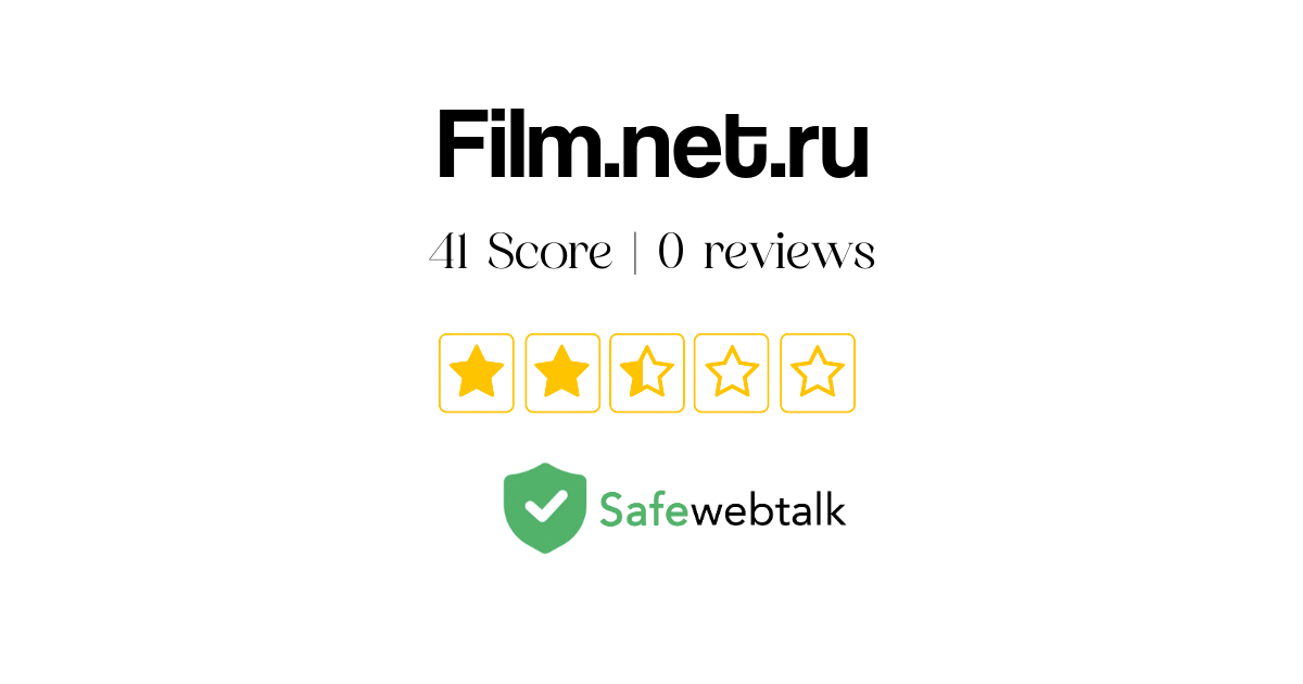 Film.net.ru Review: Legit or Scam [Medium Secure Website]