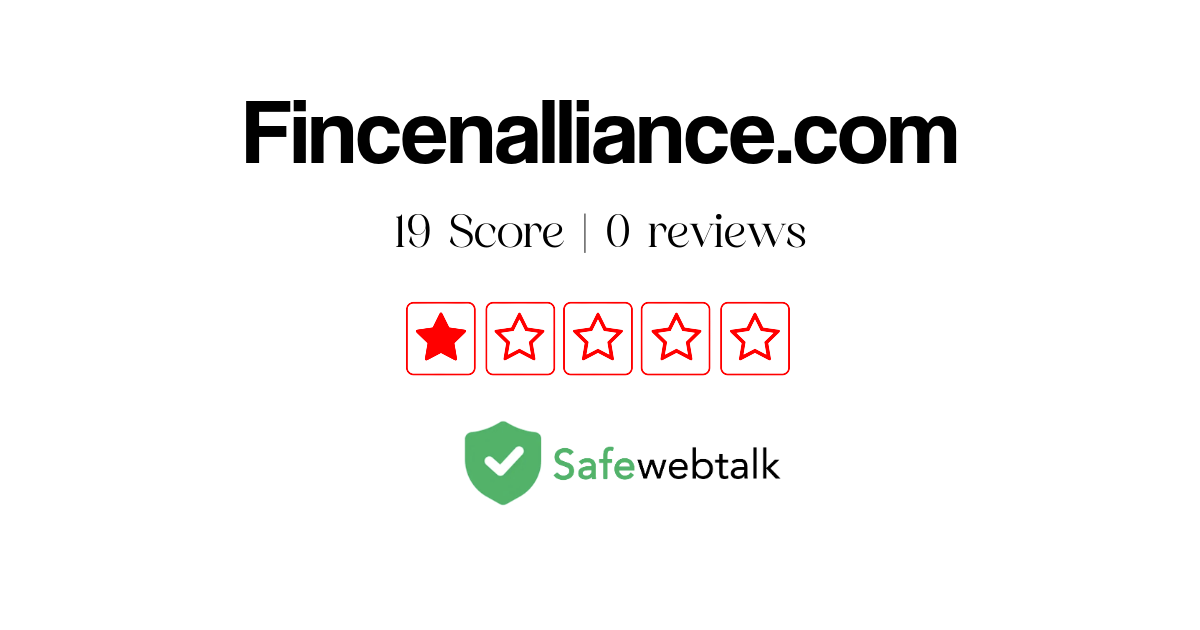 Fincenalliance.com Review: Legit or Scam [Medium Secure Website]